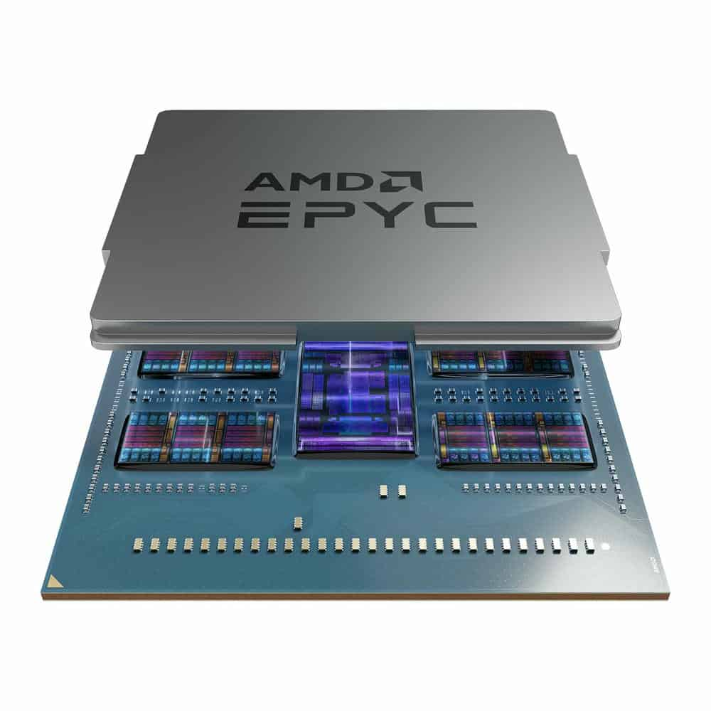 (image for) AMD 16 Core Zen 4 EPYC™ 9124 Single-Dual Socket OEM Server CPU-Processor